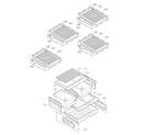LG LFCS25426D/00 refrigerator parts diagram