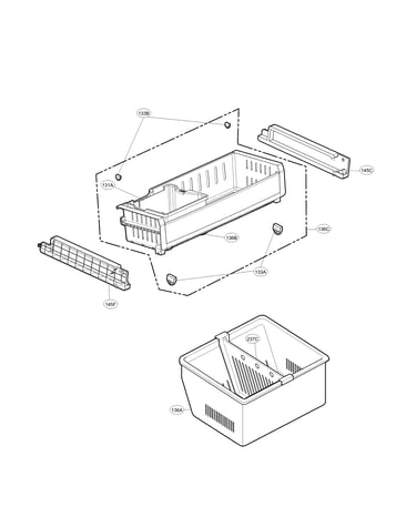 Freezer parts