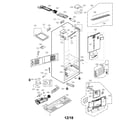 LG LFXS28596S/00 case parts diagram