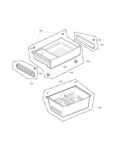Freezer parts