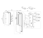 LG LSXS26386D/02 refrigerator door diagram