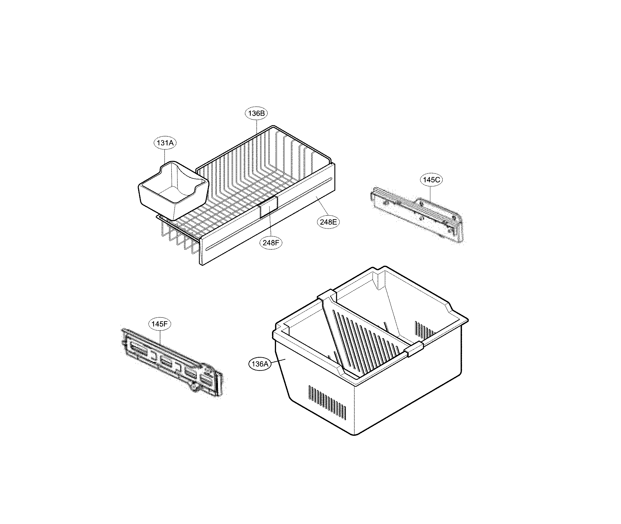 Freezer parts