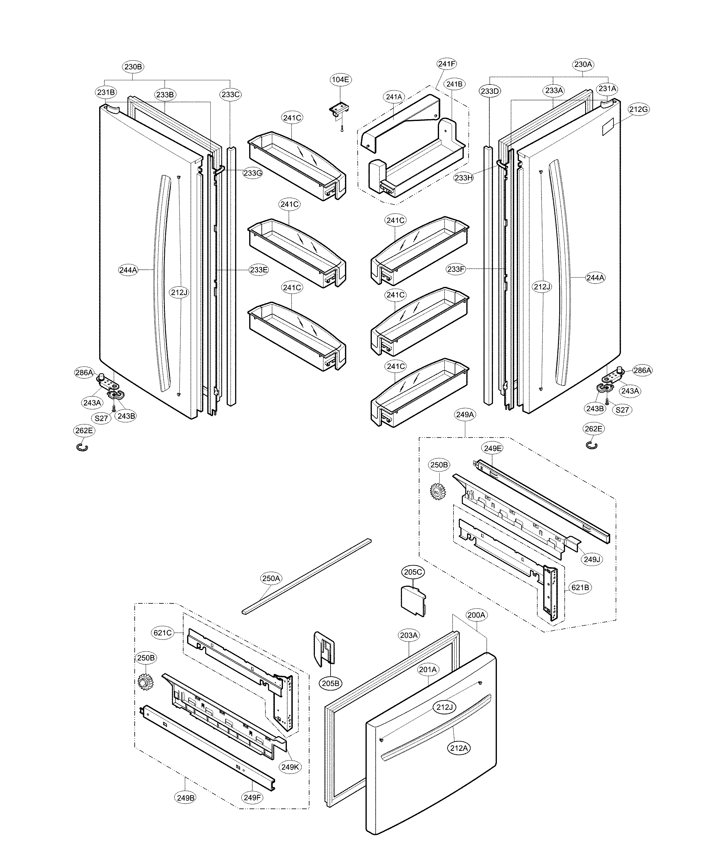 Door parts