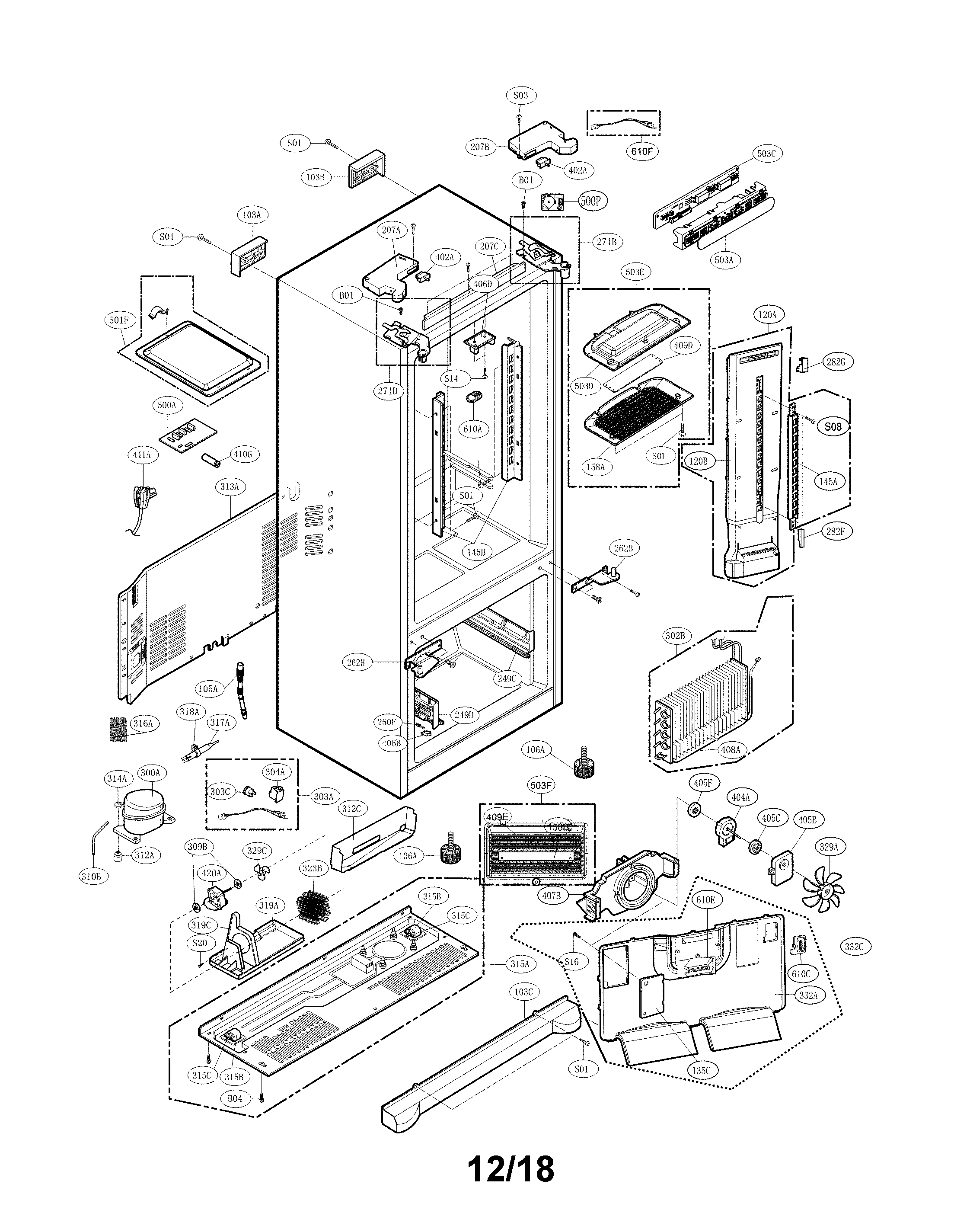 Case parts