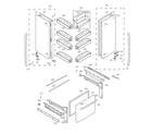 LG LFCS25426S/00 door parts diagram