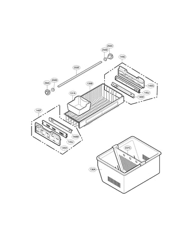Freezer parts