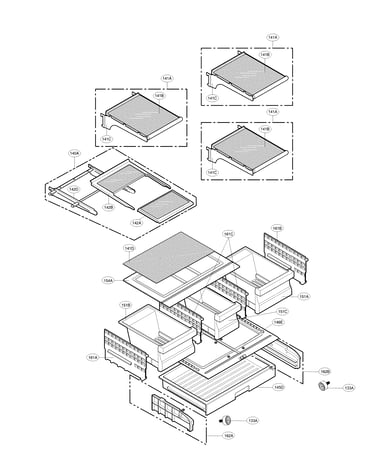 Refrigerator parts