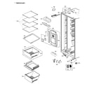 LG LSC22991ST/01 refrigerator compartment diagram