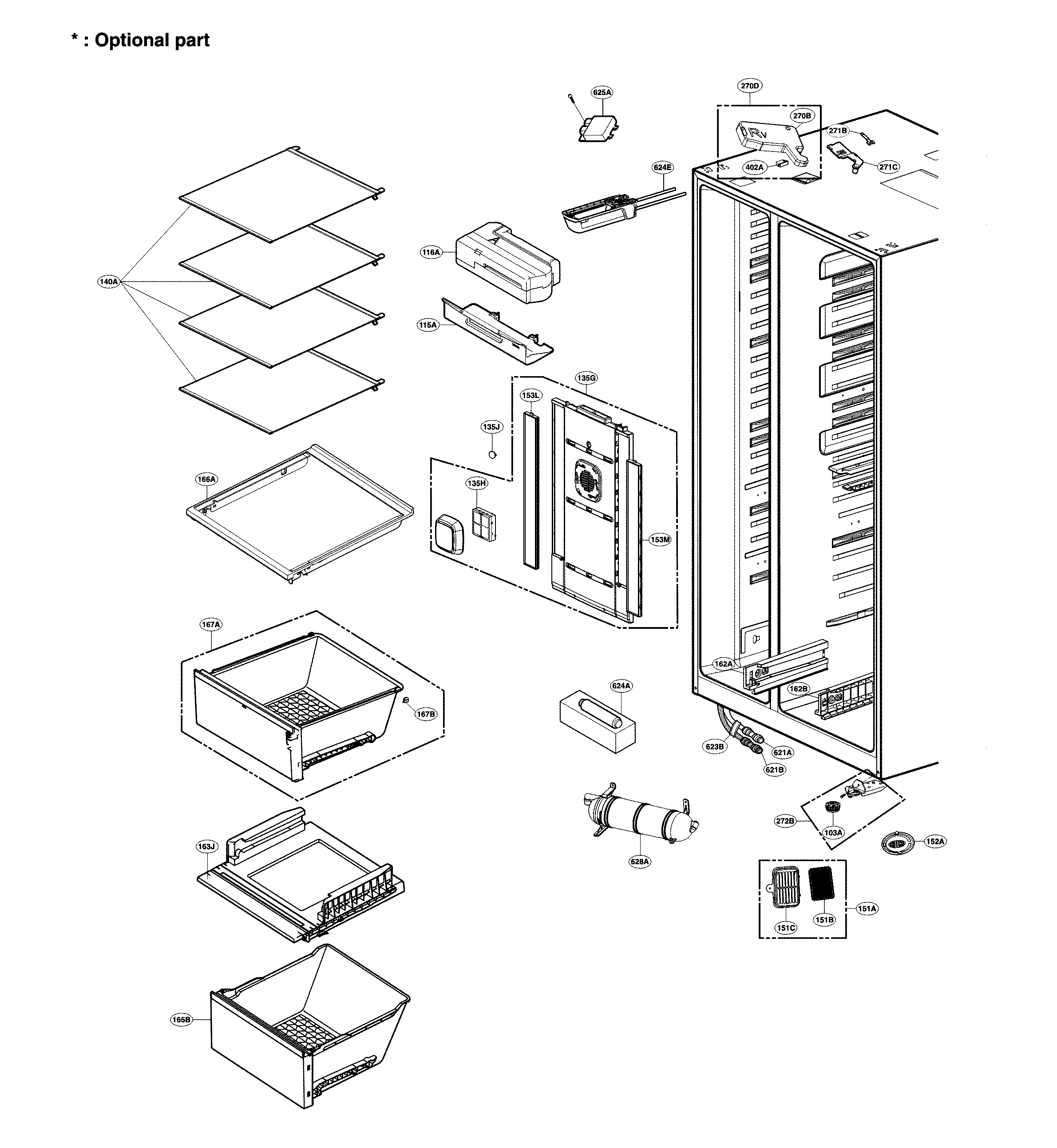 Refrigerator compartment