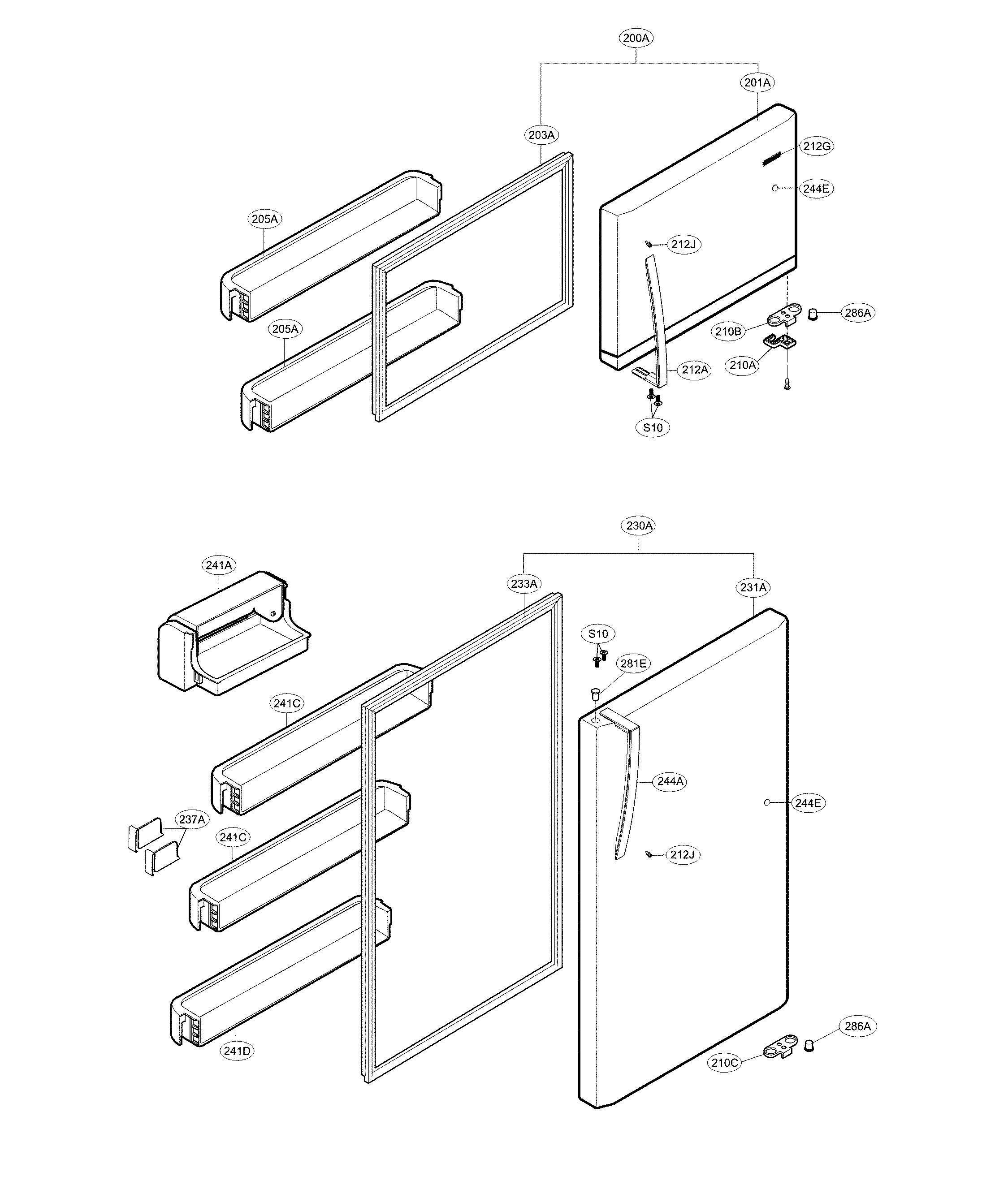 Door parts