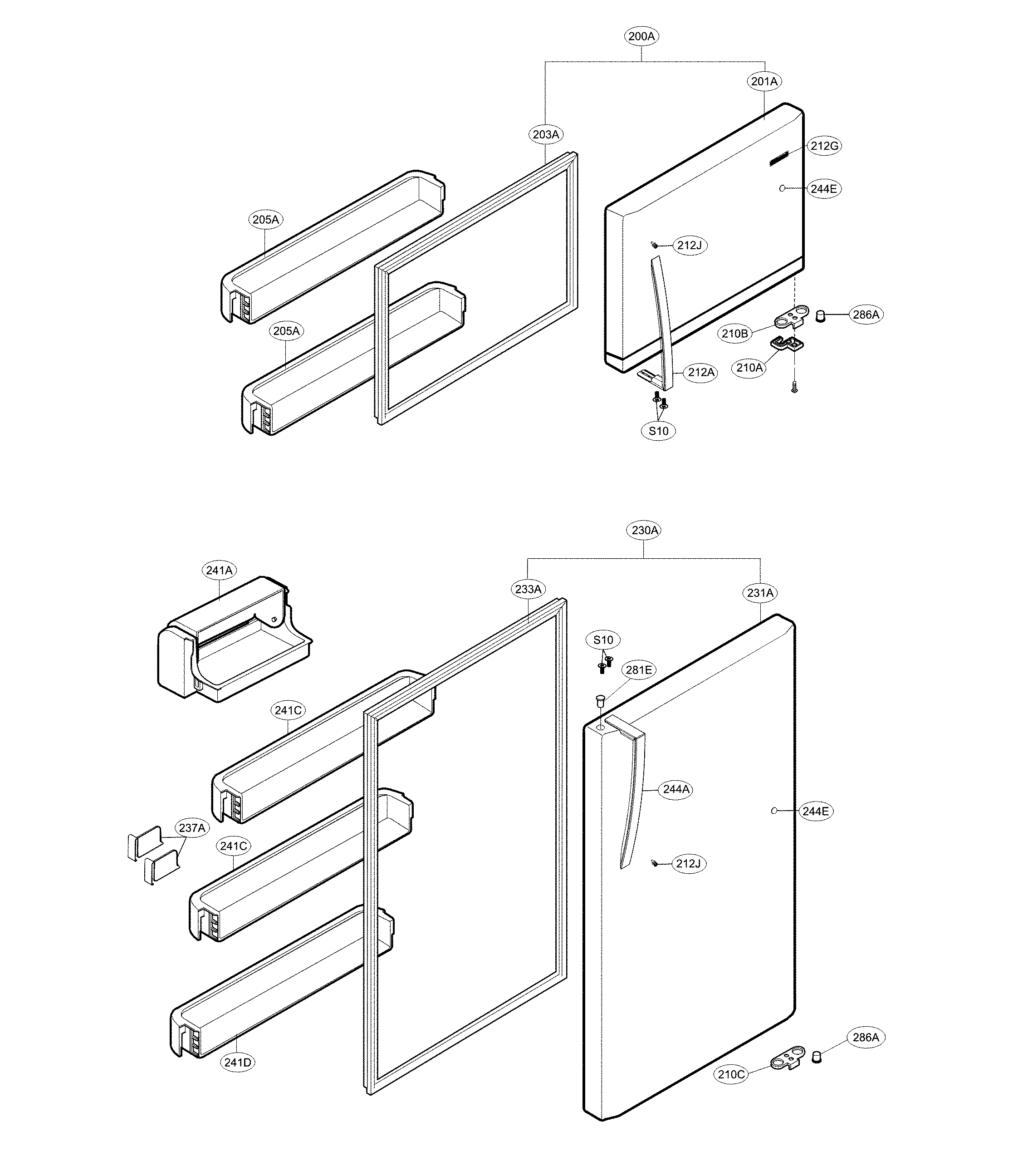 Door parts