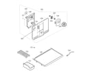 Kenmore 79568033215 freezer parts diagram