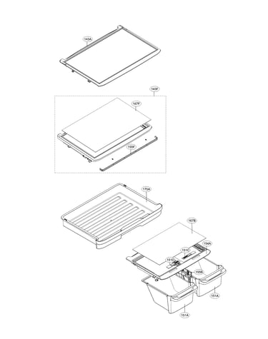 Refrigerator parts