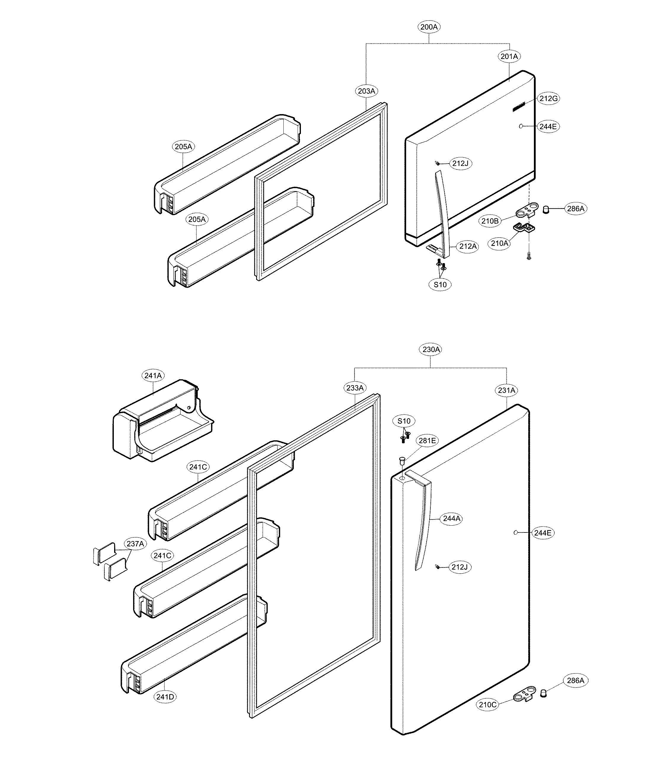 Door parts