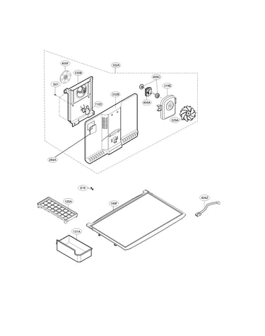 Freezer parts
