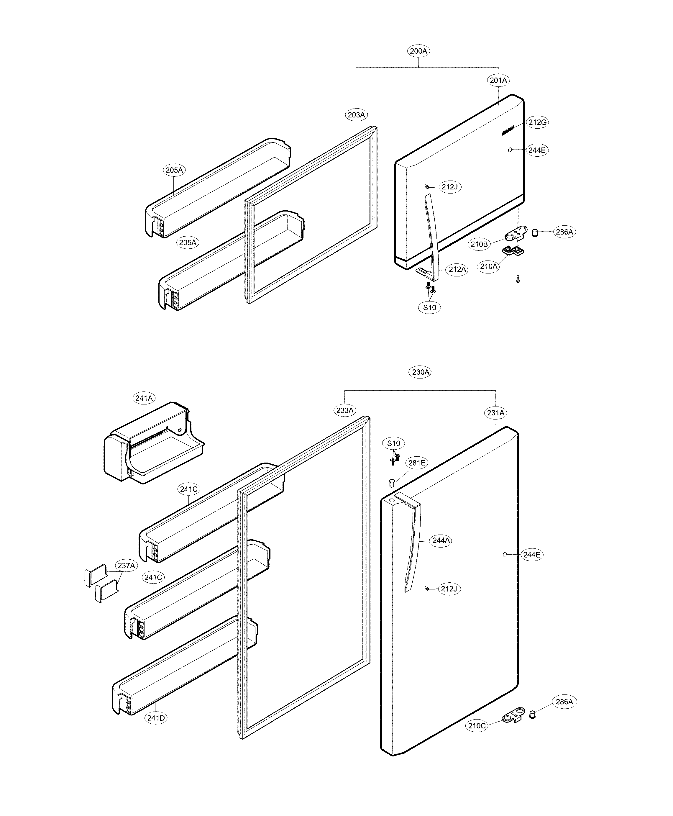 Door parts