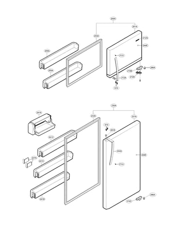 Door parts