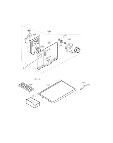 Freezer parts