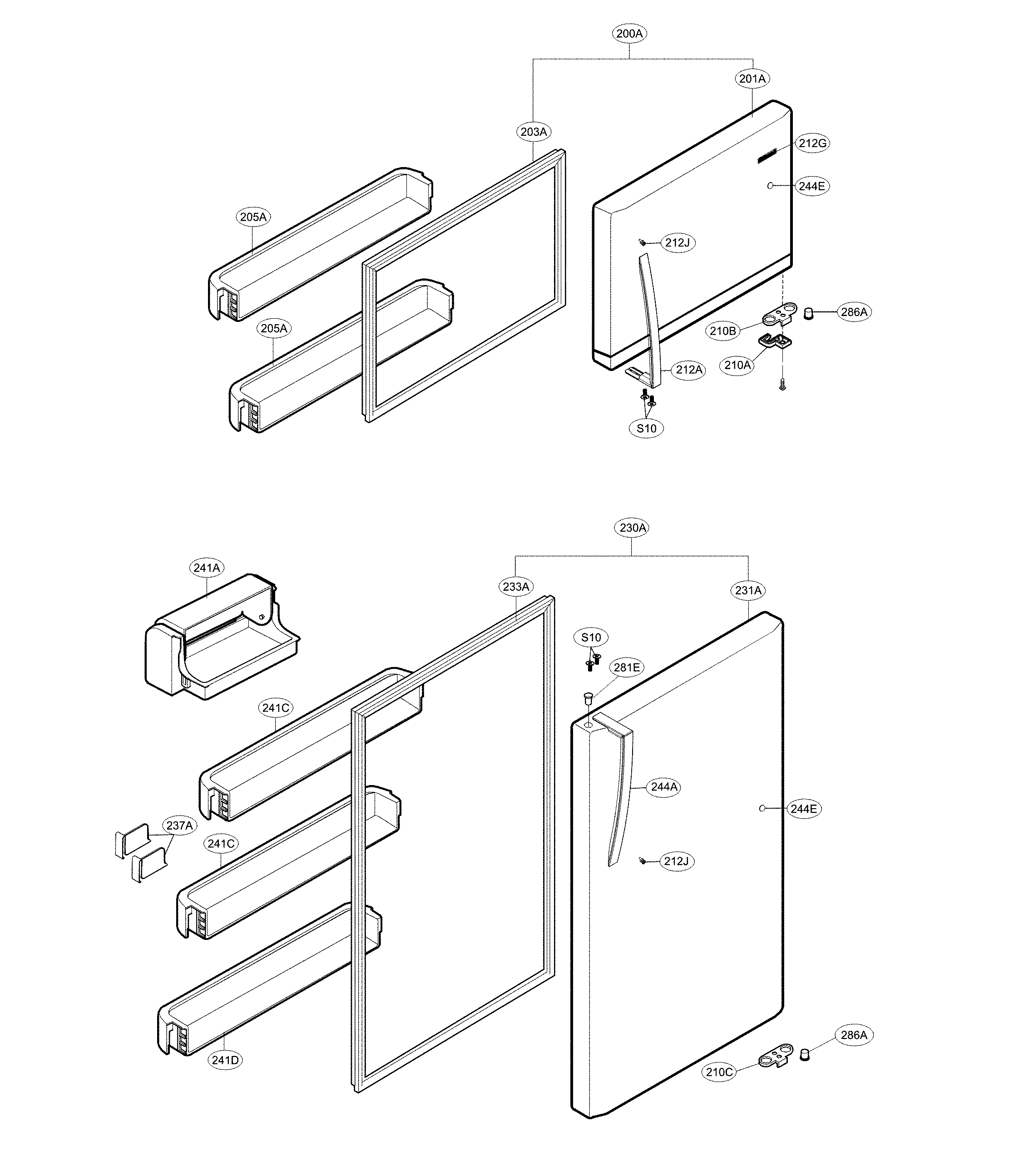 Door parts
