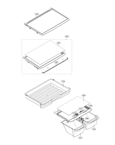 Refrigerator parts