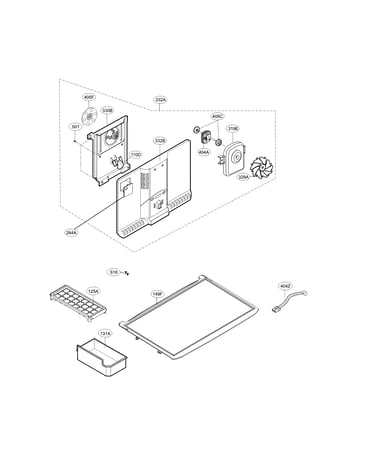 Freezer parts