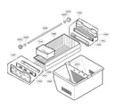 Kenmore 79571602015 freezer parts diagram