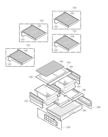 Refrigerator parts