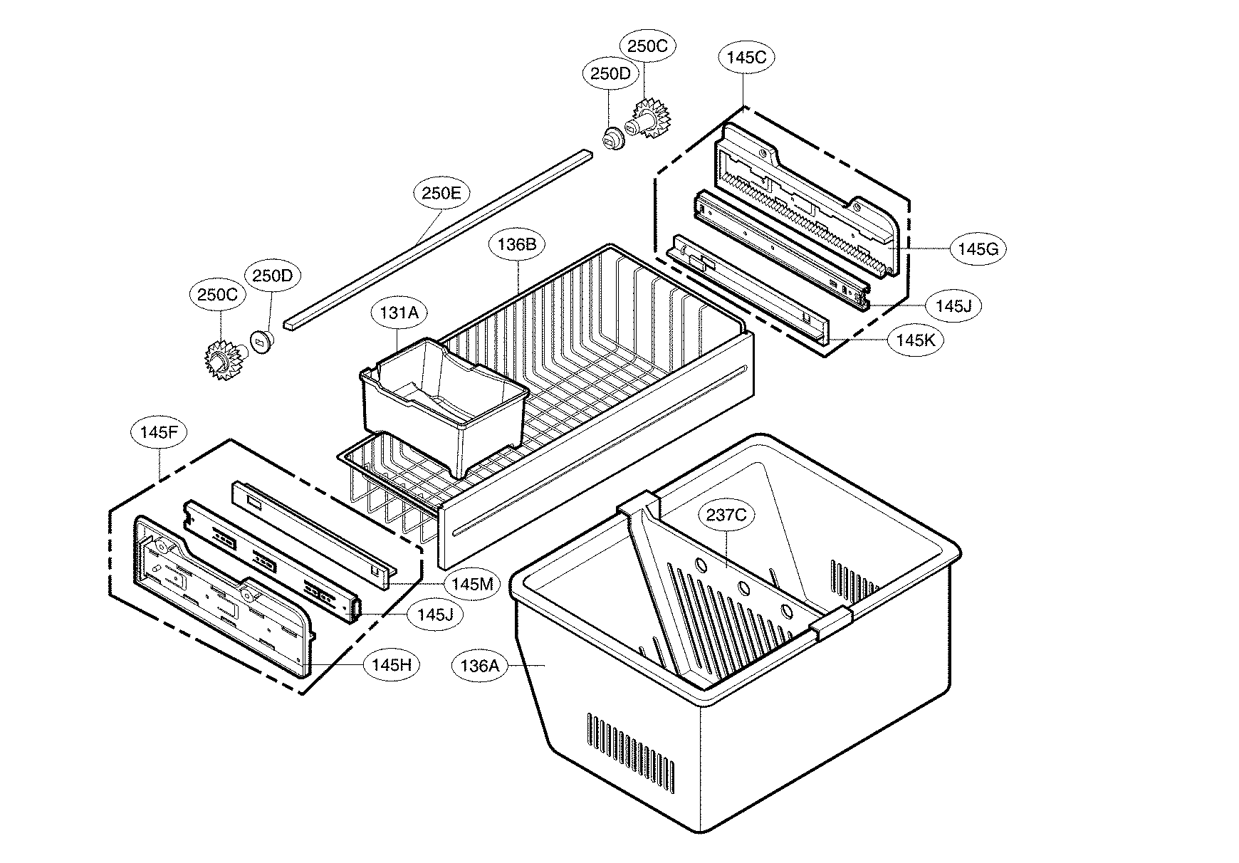 FREEZER PARTS