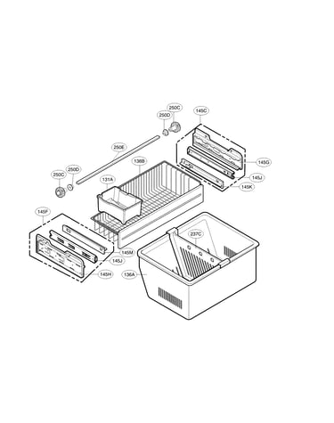 Freezer parts