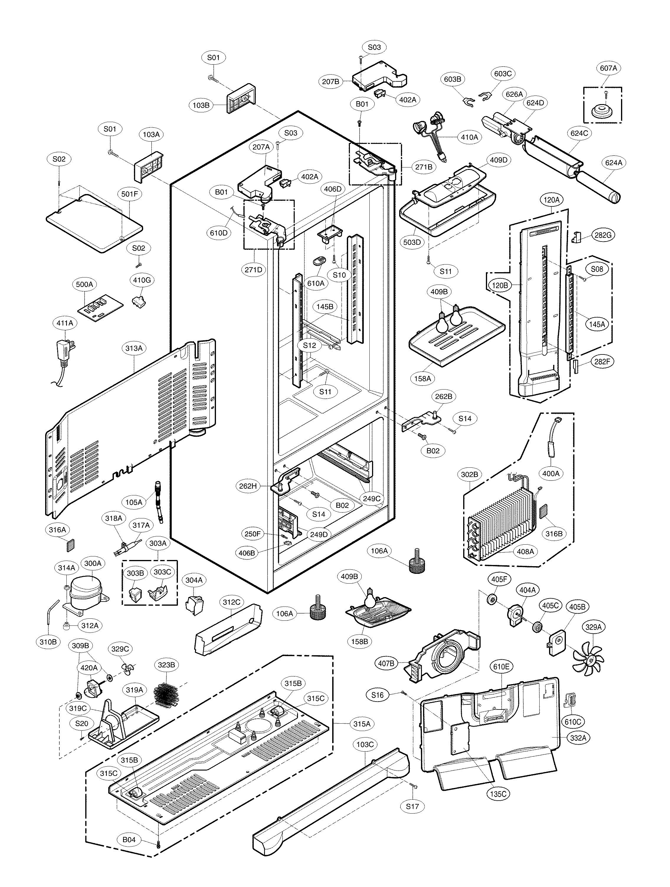 CASE PARTS