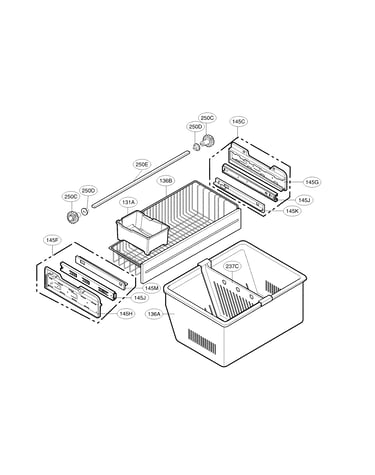 Freezer parts