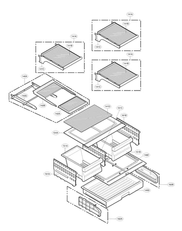 Refrigerator parts