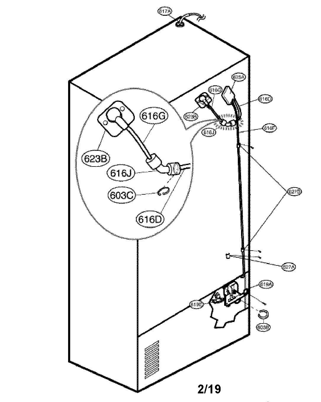 VALVE AND WATER PARTS