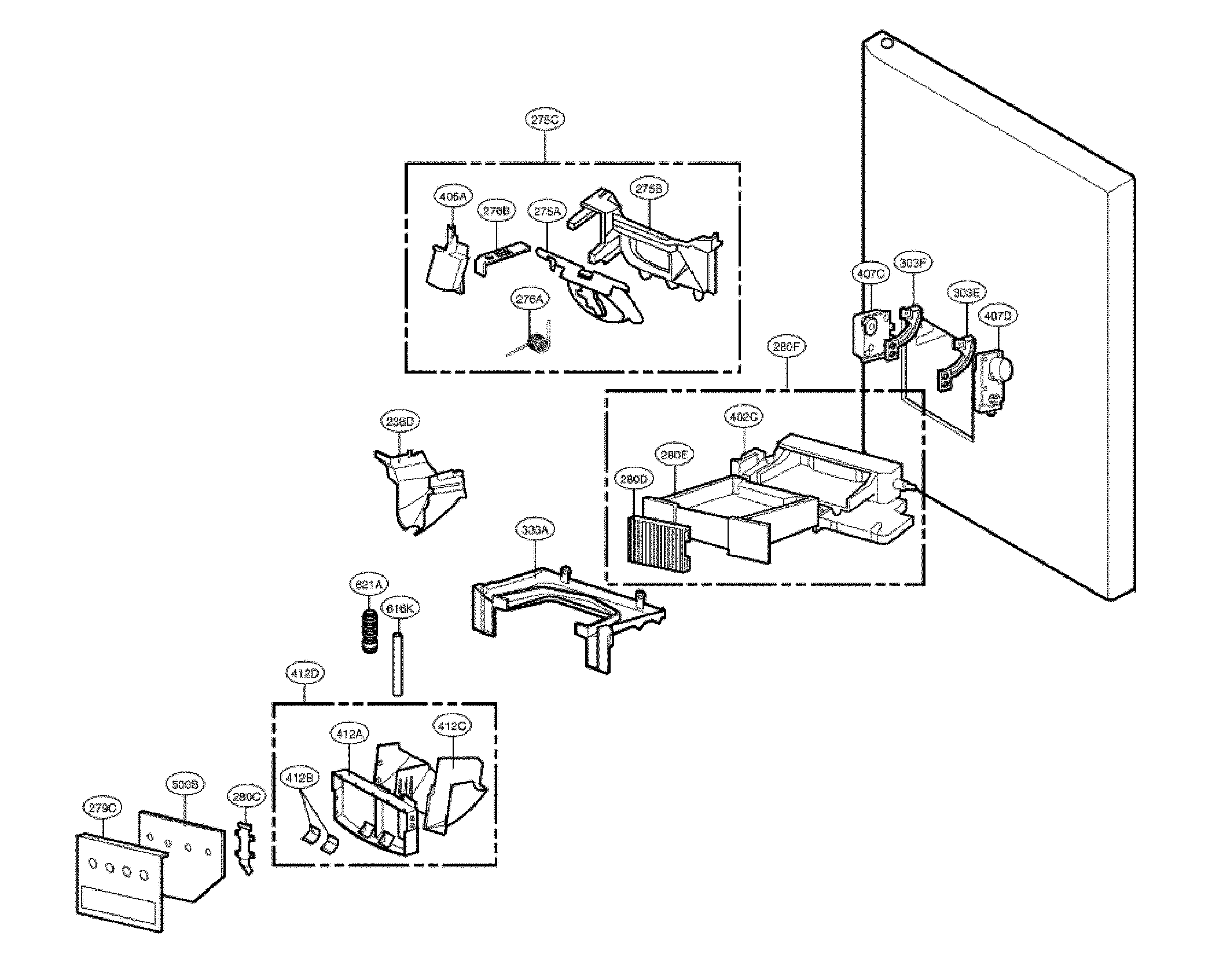 Dispenser parts