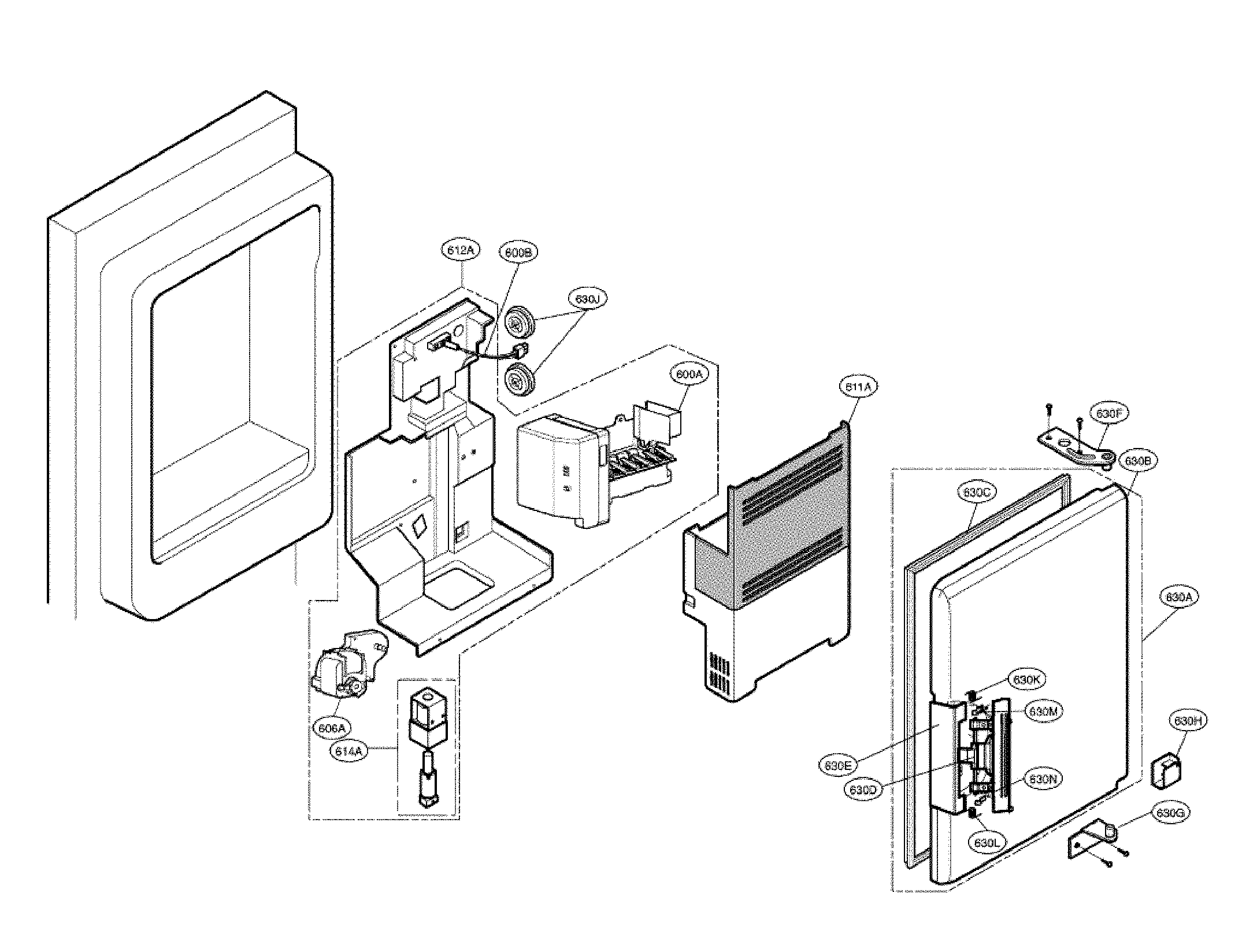 Ice maker parts