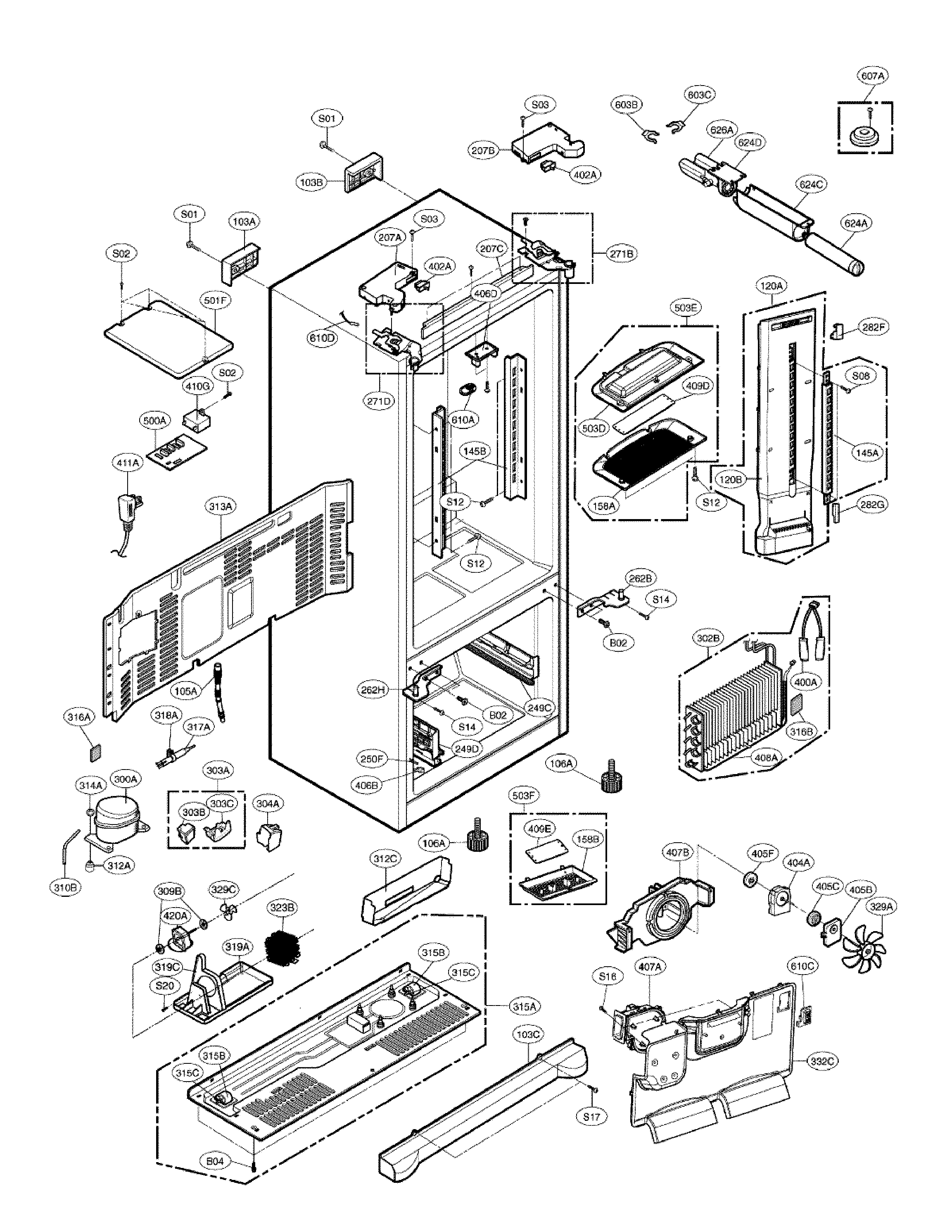 Case parts