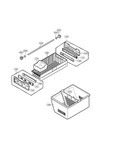 Freezer parts