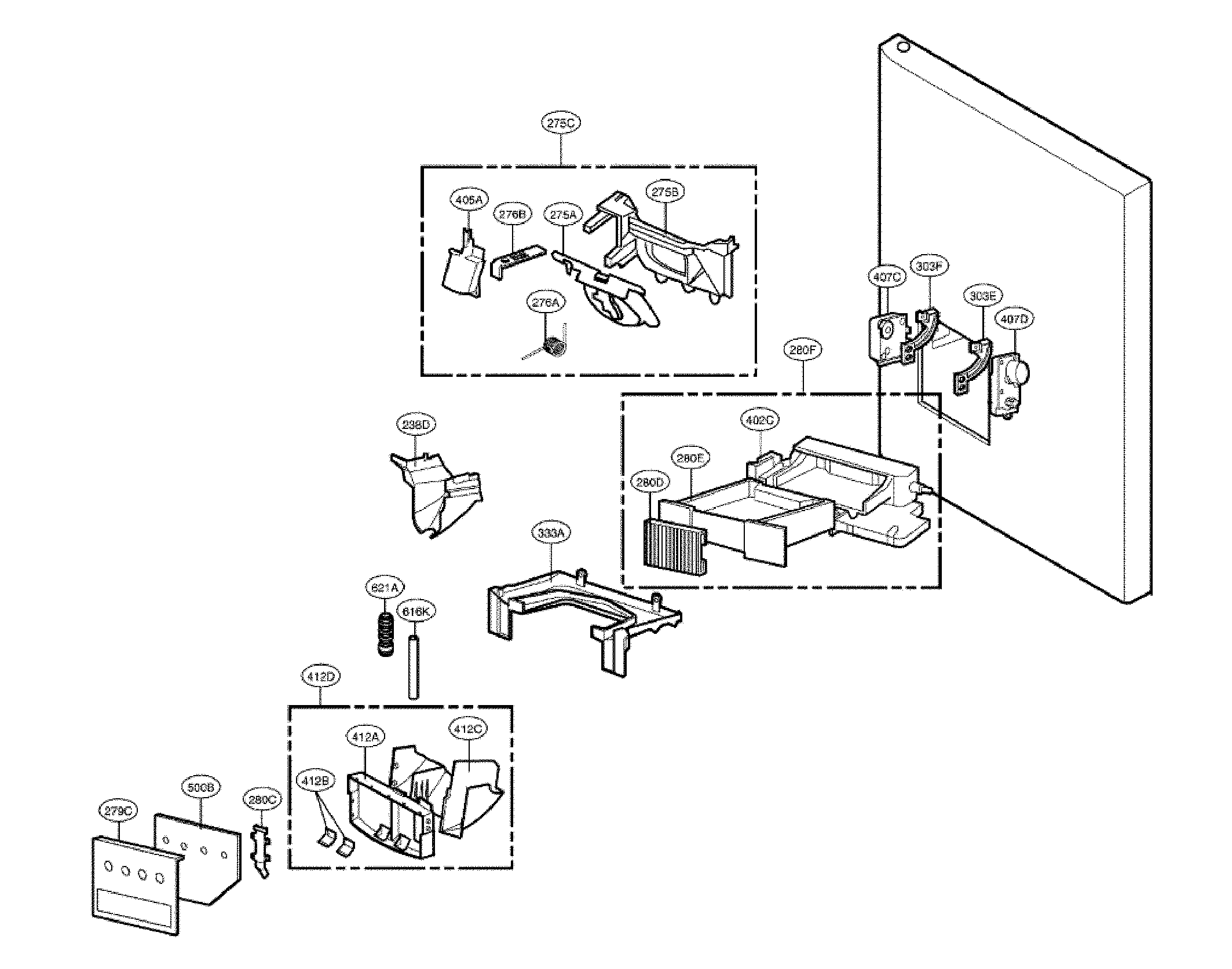 Dispenser parts