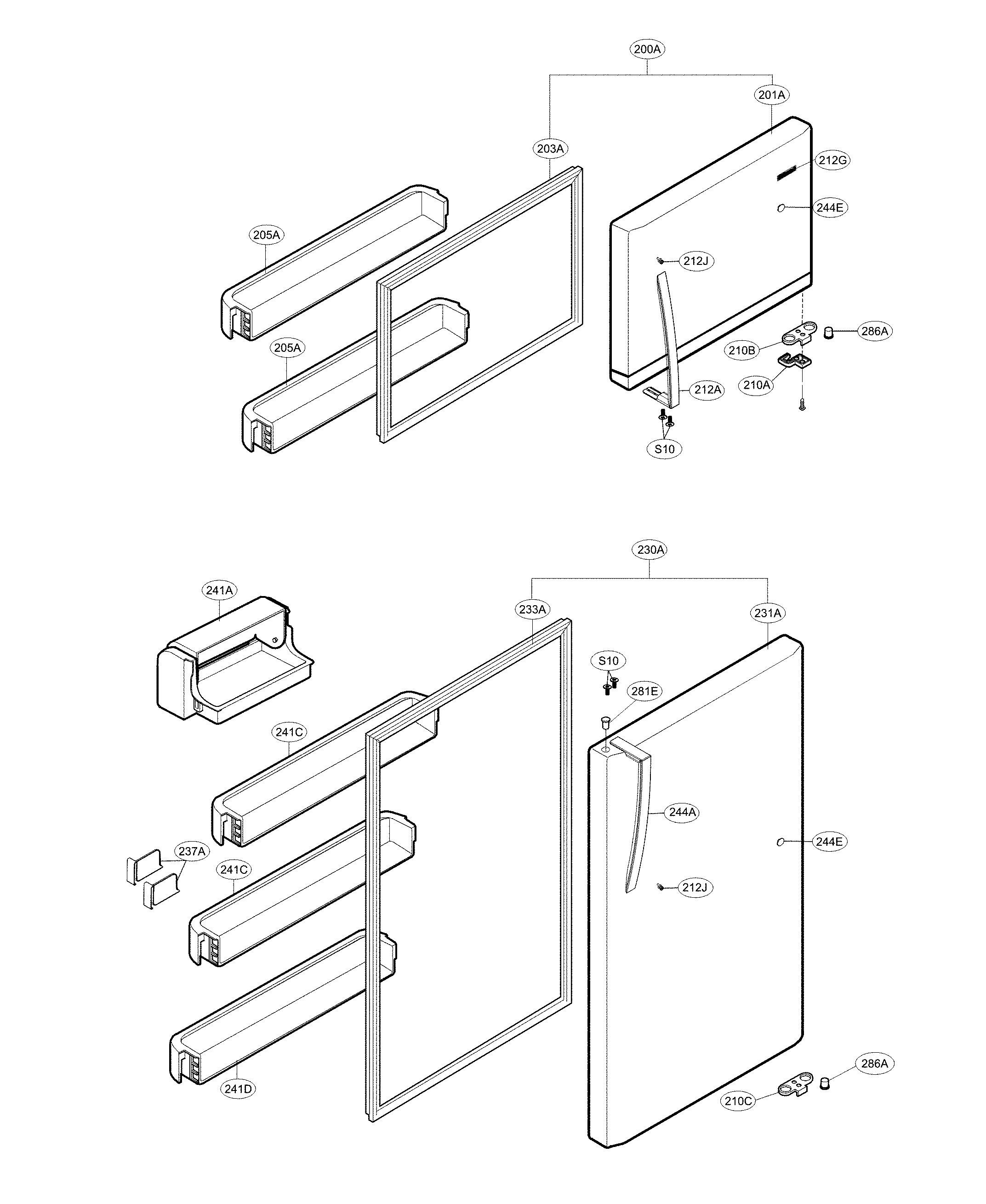 Door parts