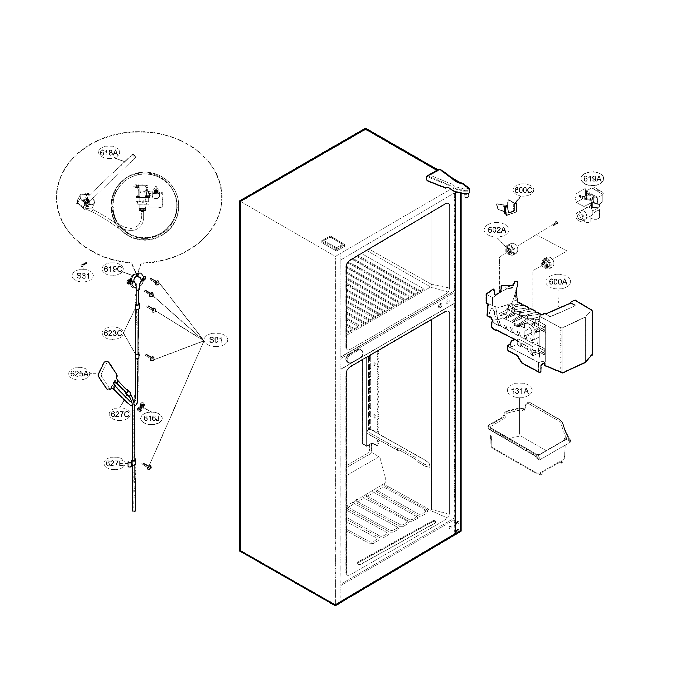 Ice maker parts