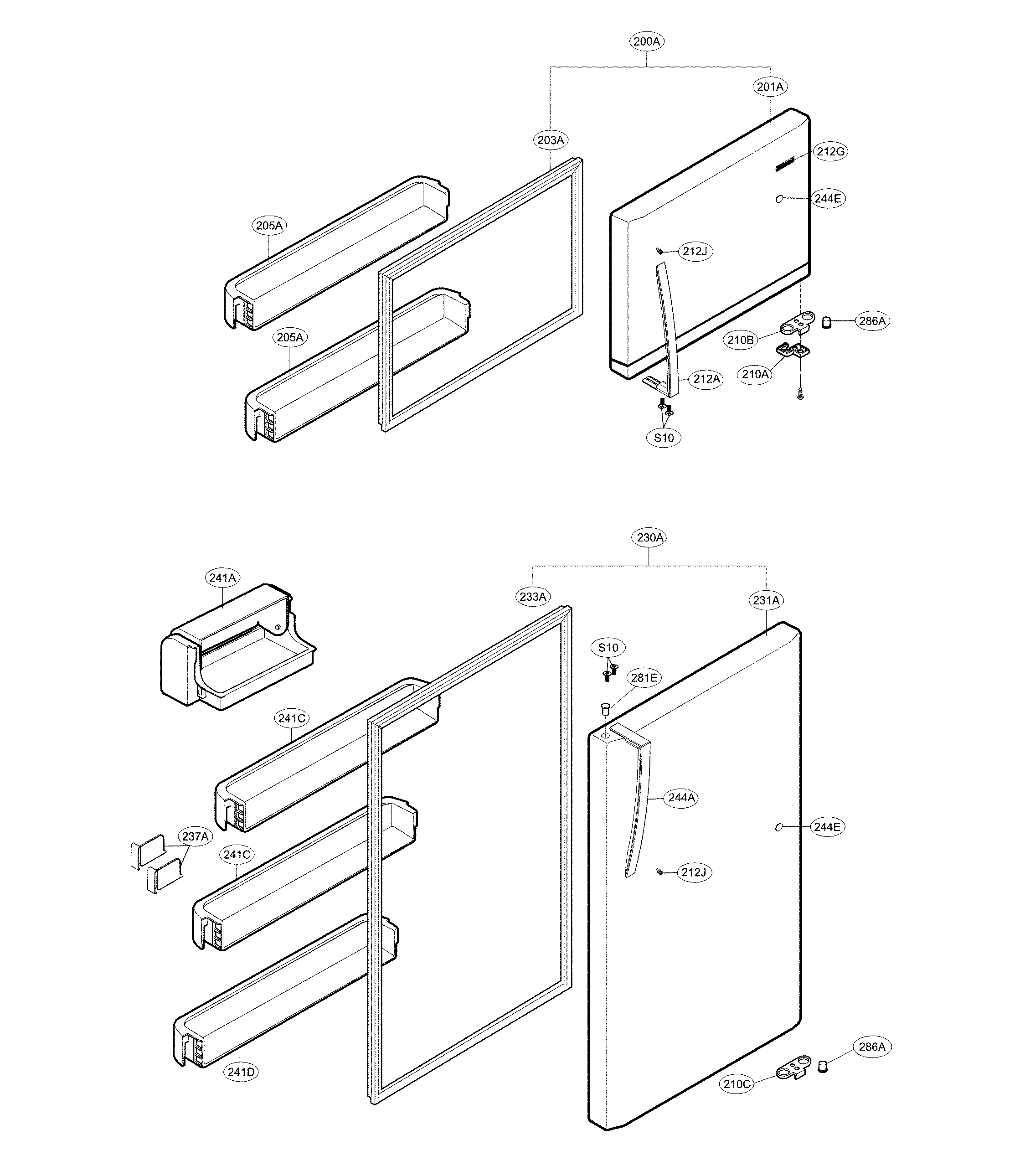 Door parts