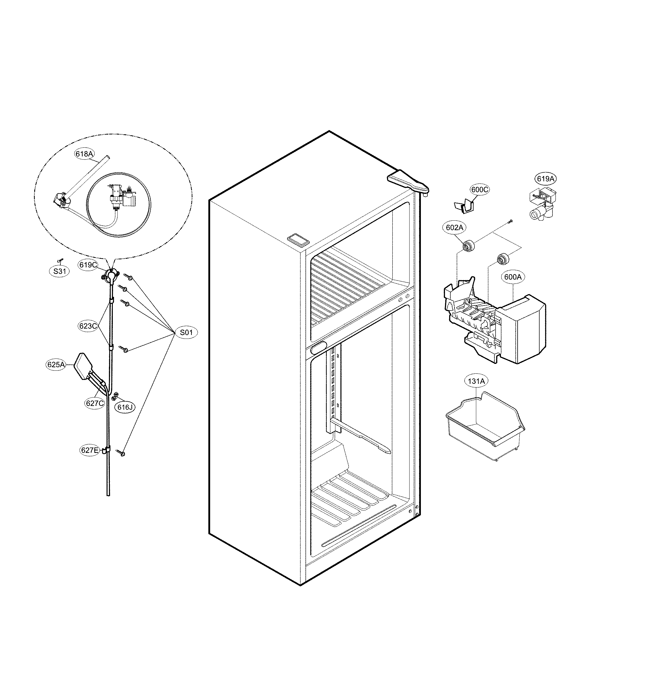 Ice maker parts