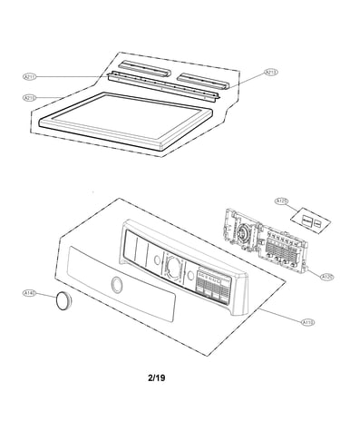 Control panel parts