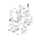 LG LMXS30776D/02 case parts diagram
