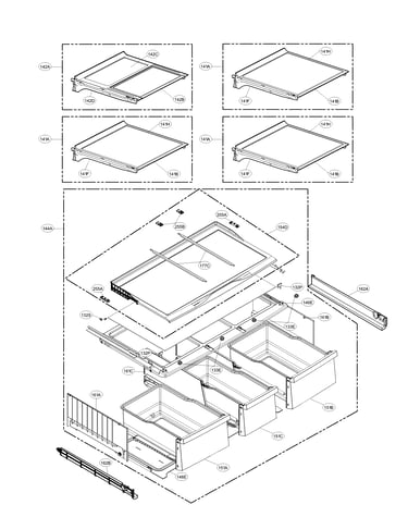 Refrigerator parts