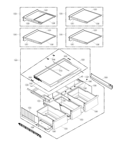 Refrigerator parts
