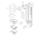 LG LSXS26326S/01 refrigerator compartment diagram