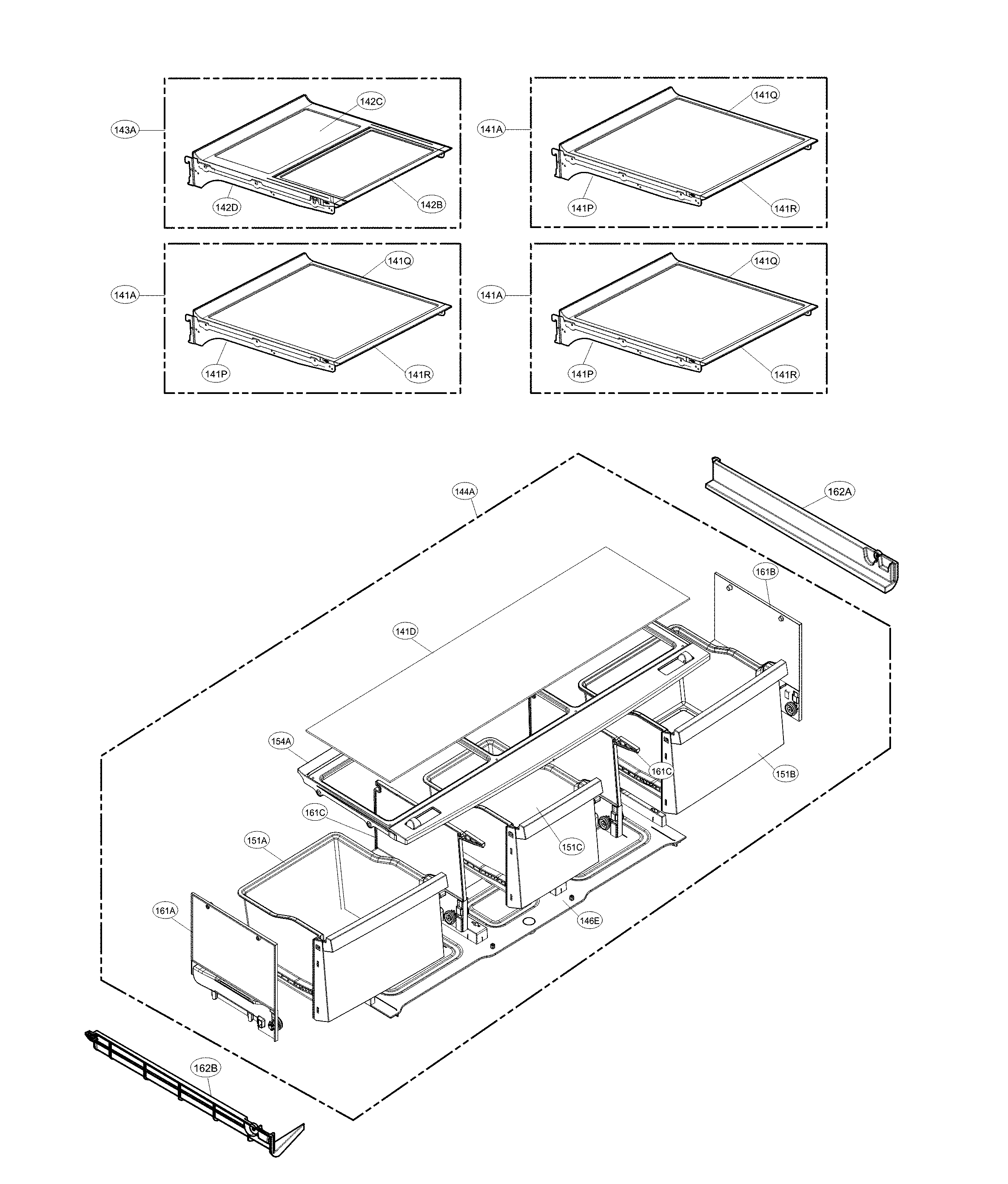 Refrigerator parts