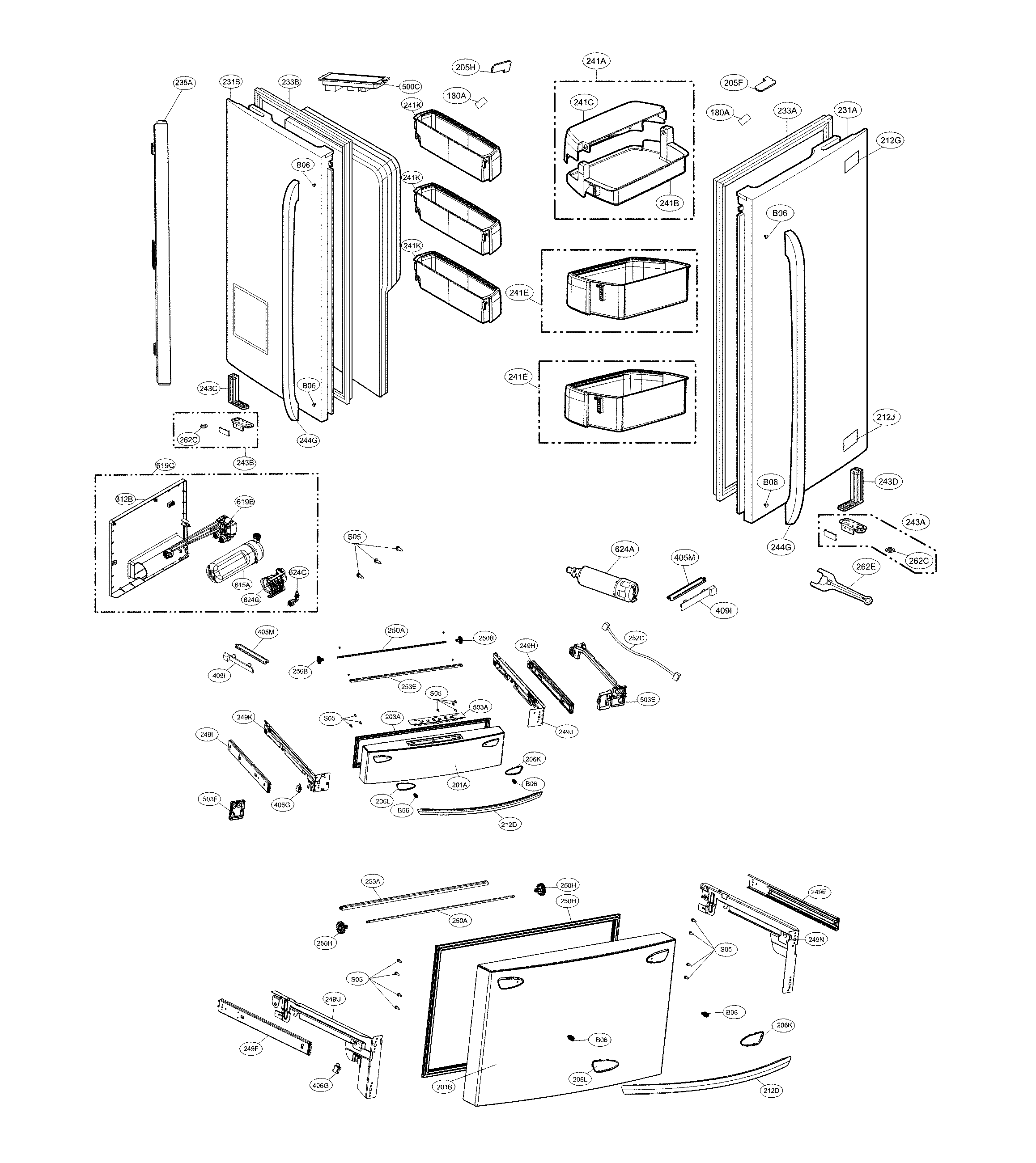 Door parts