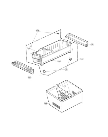 Freezer parts
